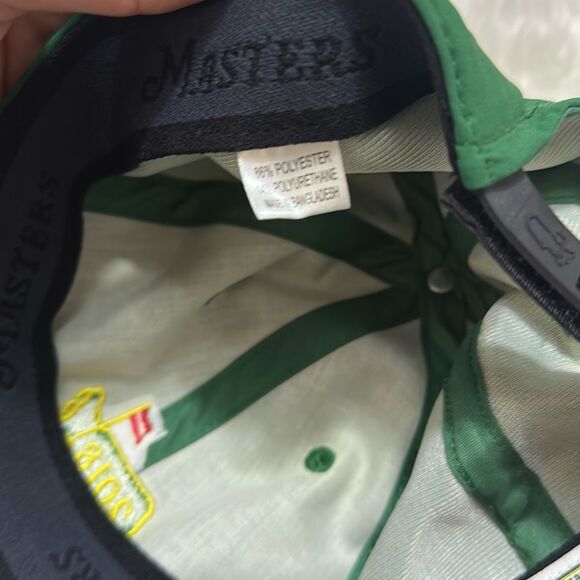 Masters Green Cap with Yellow Embroidery - Picture 8 of 9